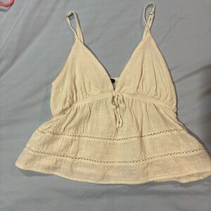 Wild Fable Cream Camisole Top